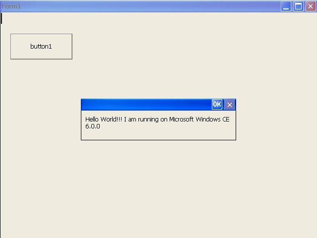 Windows CE .NET Compact Framework - Hello World sample