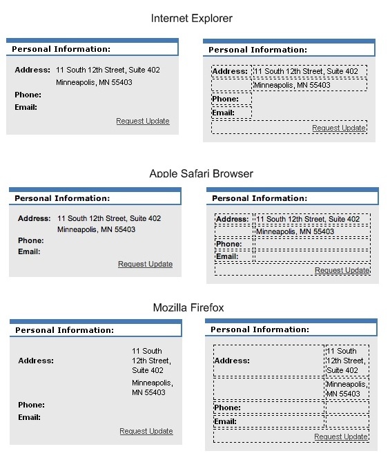 Firefox Table Width Issues